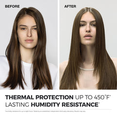 Neuro Protect HeatCTRL Iron Hairspray finishing spray adds shine to styled hair.