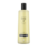 Neutrogena Body Oil Light Sesame Formula bottle pour for fast absorption and silky skin