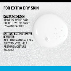 Neutrogena Hydro Boost serum with hyaluronic acid image highlighting long-lasting moisture.