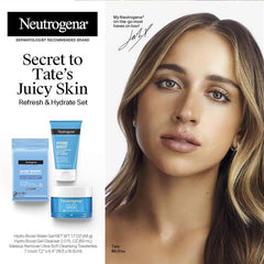 Neutrogena Hydro Boost water gel moisturizer 1.7oz tube; lightweight hydration that absorbs quickly.