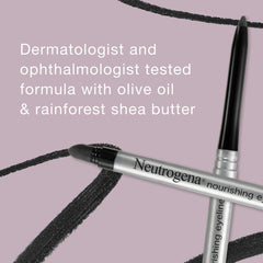 Neutrogena Nourishing Eyeliner Cosmic Black 10 delivers luminous, long-lasting color.