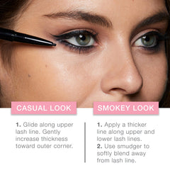 Neutrogena Nourishing Eyeliner with olive oil and rainforest shea butter nourishes.