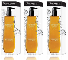 Neutrogena Rainbath 3-pack bottles deliver refreshing cleansing with original fragrance for daily showers.