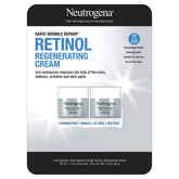 Neutrogena Rapid Wrinkle Repair jar close-up highlighting retinol anti-aging formula.