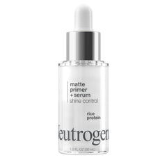 Neutrogena Shine Control Matte Booster bottle for oil absorption and matte finish.