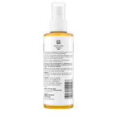 Neutrogena Soothing Clear Turmeric Mist spray action shows ultra-fine mist for quick refresh.