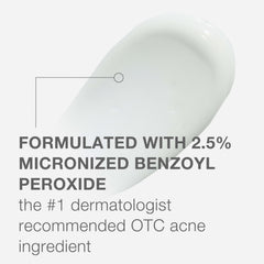 Neutrogena Stubborn Acne AM Treatment dispensing pump for easy morning application.