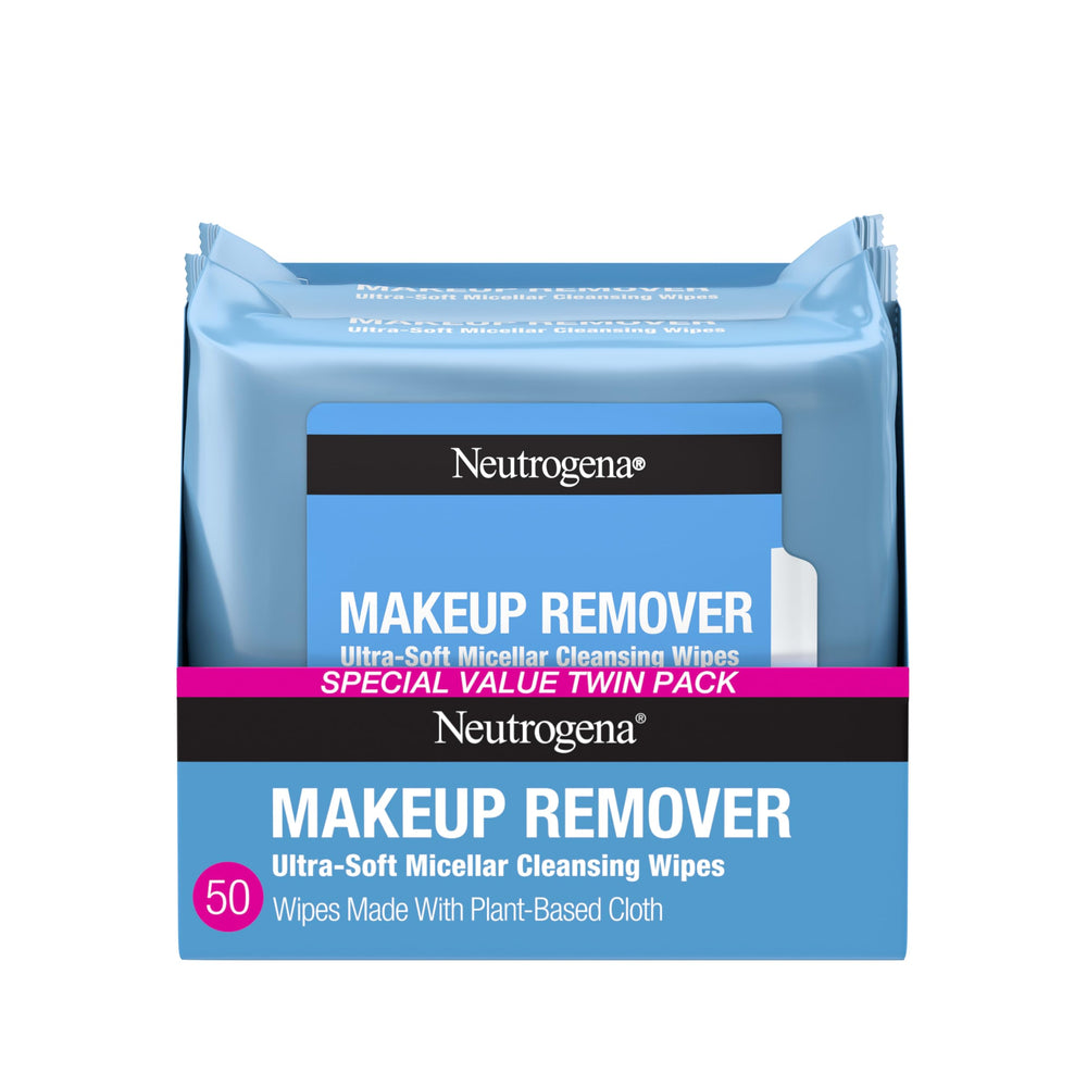 Neutrogena front pack view showing product and quick clean benefit