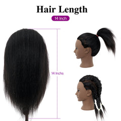 Neverland mannequin head stand and table clamp for stable sessions