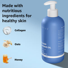 New Miuz Collagen InShower vanilla aroma enhances calming shower experience