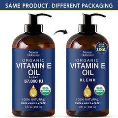 Nexon Botanics Vitamin E Oil Blend nails care for stronger nails.