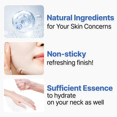 NEXTBEAU Hyaluronic Acid mask closeup showcasing lasting hydration.