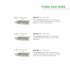 Nghia Cuticle Nipper D-01 JAW16 ergonomic-handle shows ease during routine nail care.
