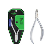 Nghia cuticle nipper D-04 jaw14 closeup reveals precise blades for clean cuticle work.