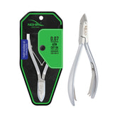 Nghia cuticle nipper D-07 JAW 14 top view for precise cuticle trimming