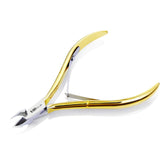 Nghia Hard Steel Cuticle Nipper C-118 front view for precise cutting and shaping nails