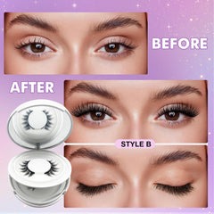 NGWDBA Hunnyfit magnetic lashes applicator image shows quick, mess-free application.