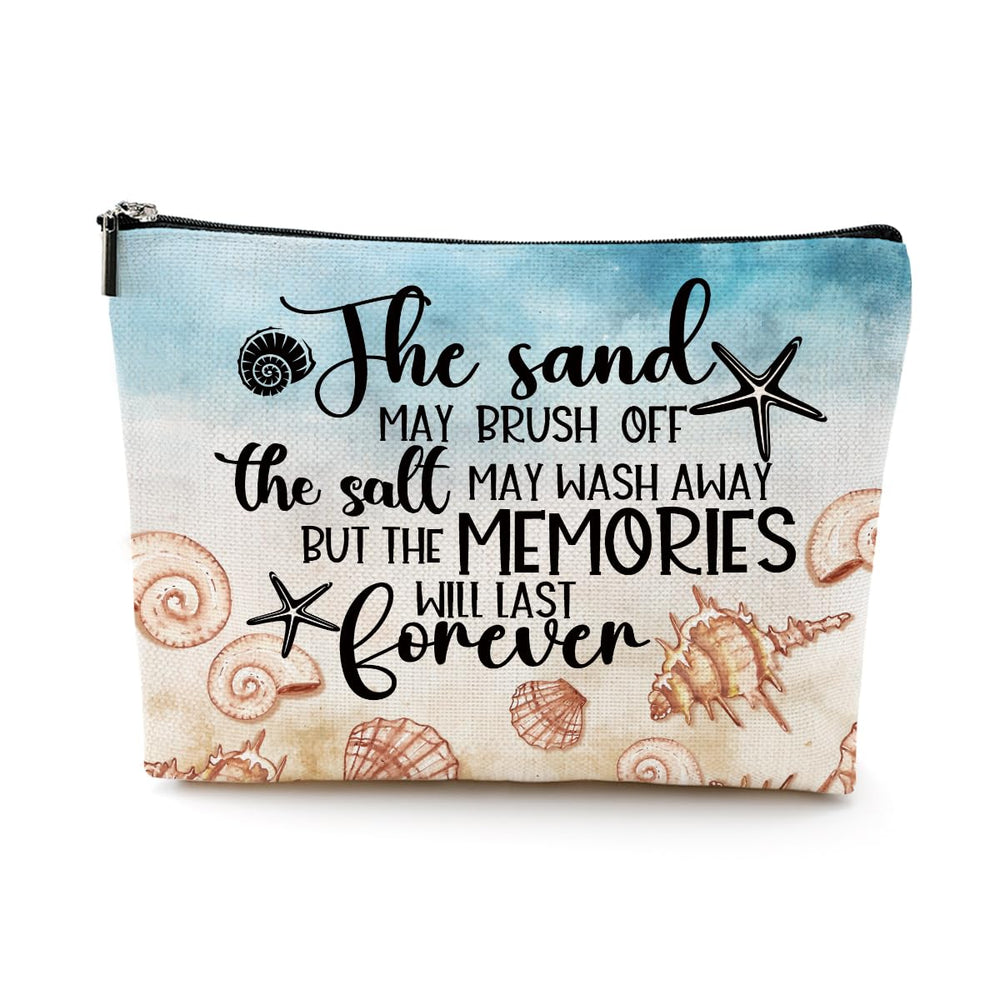 NGZS bolso de maquillaje para playa con gran capacidad para viaje.
