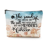 NGZS bolso de maquillaje para playa con gran capacidad para viaje.