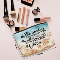 NGZS diseño de doble cara para bolso maquillaje, colorido y duradero.