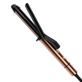 Nicebay Curling Iron with ceramic-tourmaline barrel delivers smooth, frizz-free waves.