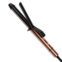 Nicebay Curling Iron with ceramic-tourmaline barrel delivers smooth, frizz-free waves.