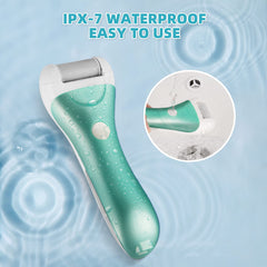 NiceBirdie IPX7 waterproof foot file for wet or dry use