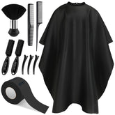 NICEMOVIC 10in1 barber cape drapes neatly for clean, comfortable haircuts