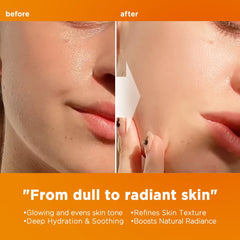 Nightingale C Toning Mask night-routine setup shows simple glow.