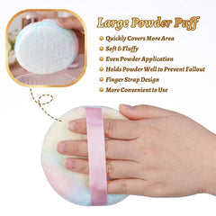 NiHome glass puff holder with lid – keeps puffs clean and ready for use