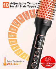 Nimmu 1.5 inch barrel highlights defined curls and effortless wave creation.
