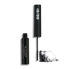 NINETEEN NINETY NINE 19/99 lash tint mascara wand close-up shows precise, smudge-free application.