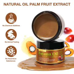 Ninsiec Batana Oil hair-application shows easy use for nourishment.