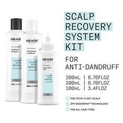 NIOXIN conditioner cream detail highlighting hydration for smoother, manageable hair
