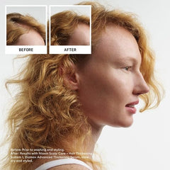 Nioxin conditioner texture close-up showing lightweight formula for resilience