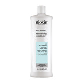 Nioxin front packaging showing 33.8 fl oz bottle and clear product identity