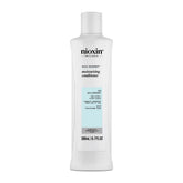 Nioxin front packaging showing 6.7 fl oz bottle and clear benefits