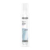 Nioxin front packaging showing mousse benefits for fuller hair