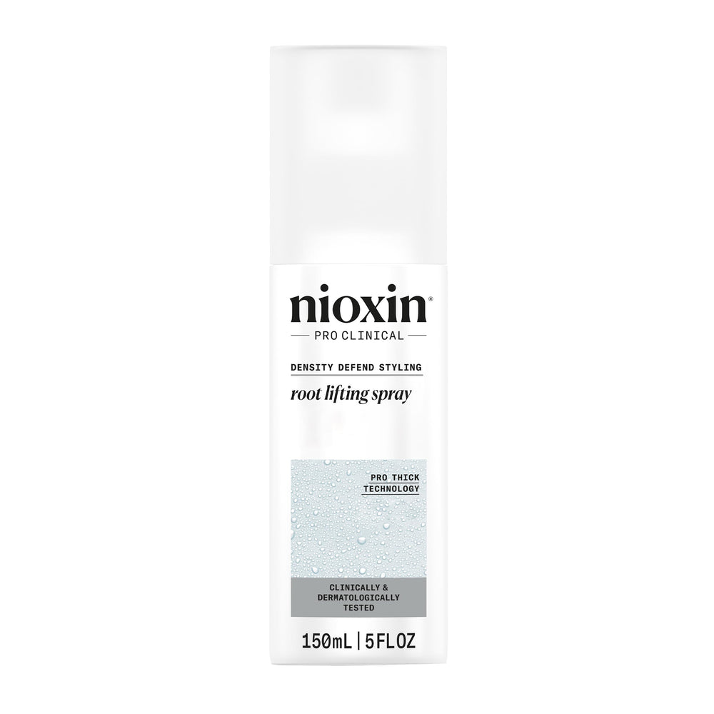 NIOXIN front packaging showing product and volume benefits