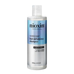 NIOXIN front bottle view showing product and clear benefits