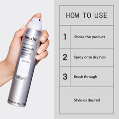 Nioxin can held in hand showing 4.2 fl oz scale advantage
