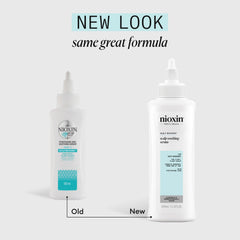 Nioxin pump dispensing serum for controlled application and less waste