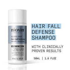 NIOXIN shampoo texture pouring from bottle, demonstrating creamy lather benefit