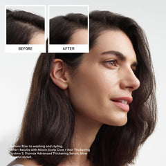 NIOXIN shampoo lather texture demonstrating gentle cleansing and buildup removal