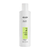 Nioxin System 2 front packaging showing bottle and product benefit