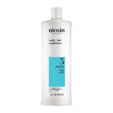 NIOXIN System 3 front bottle shows size and brand, promotes fuller-looking hair