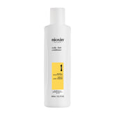 nioxin front bottle showing System 1 conditioner for fuller-looking hair