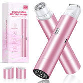 NIPOO bikini-trimmer front view shows dual-head design for precise shaping.