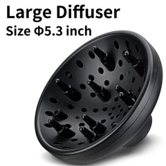 NITION 1875W motor provides strong airflow for efficient drying.