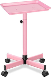 Niuadage salon tray on wheels front view for effortless mobility during color sessions.